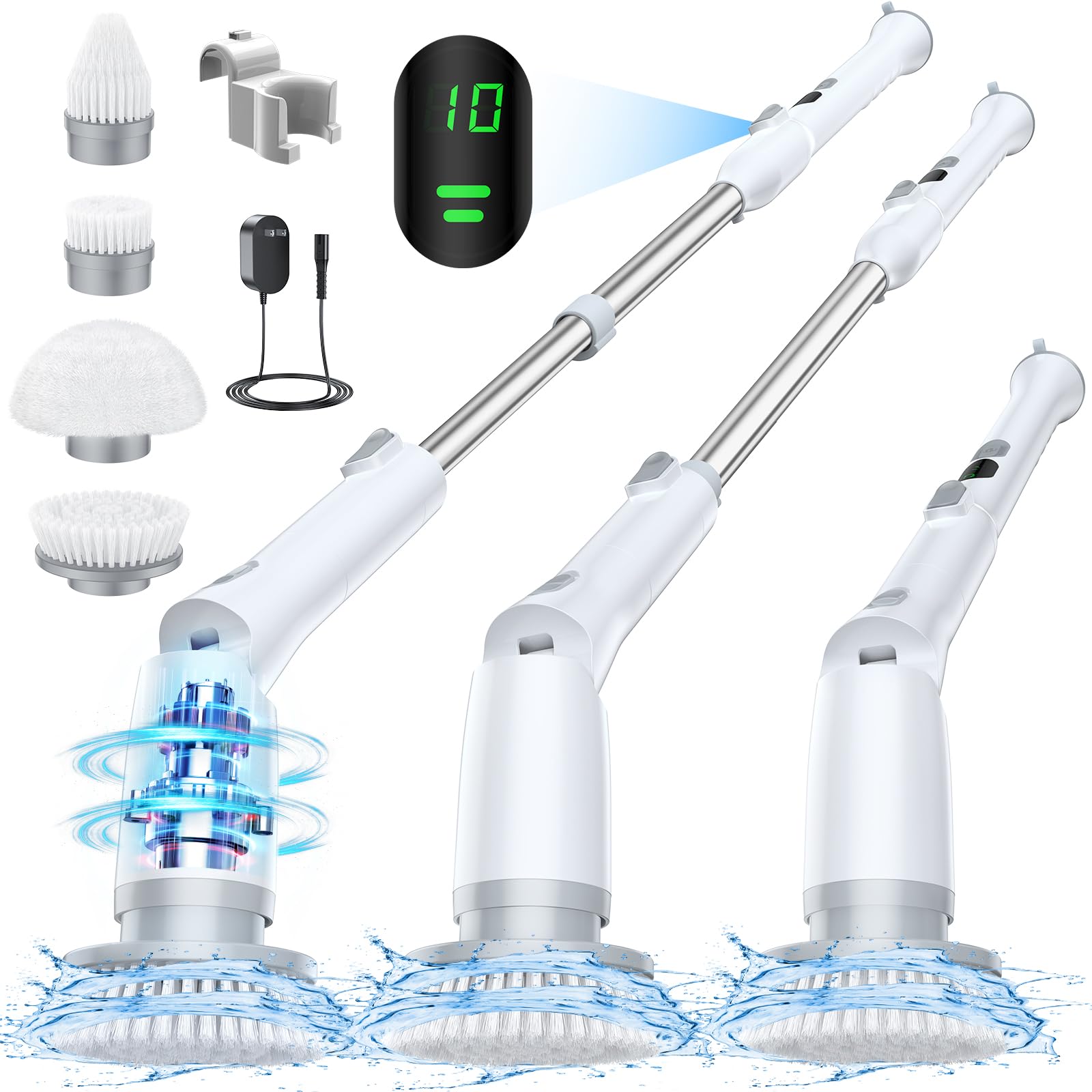 BrightScrub™ Cordless Electric Spin Scrubber
