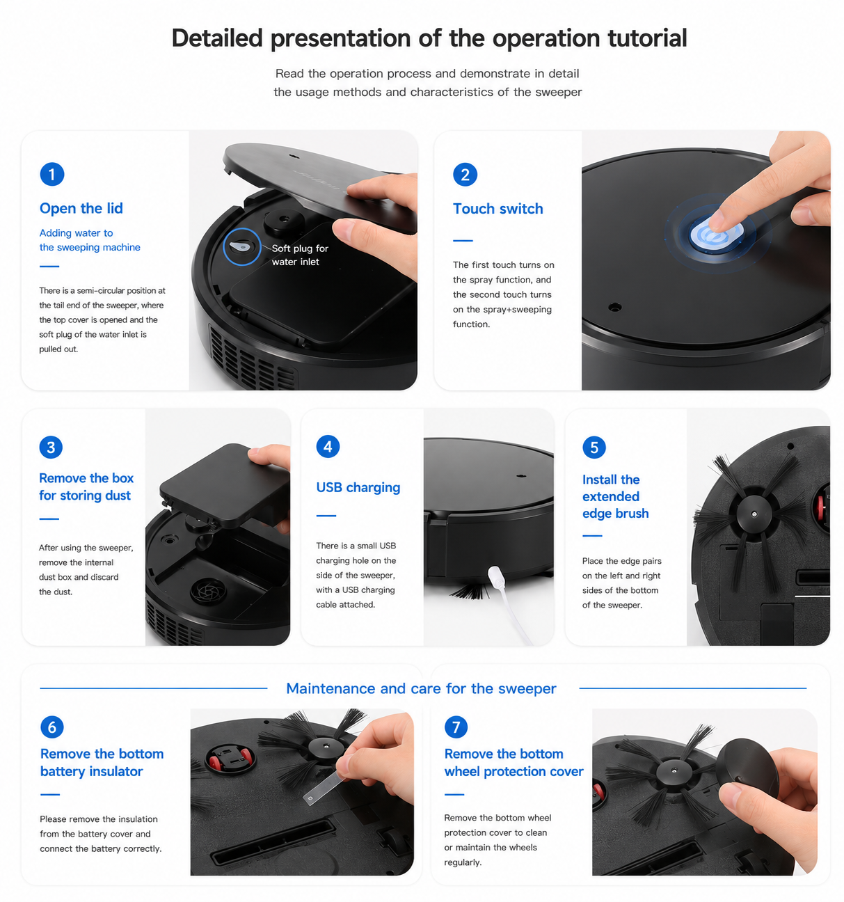 BrightBot™ Smart Robot Vacuum and Mop