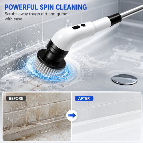 BrightScrub™ Cordless Electric Spin Scrubber